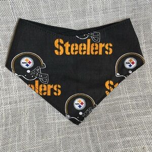 Pittsburgh Steelers Dog Bandana-size S